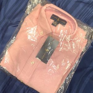 Pink Polo Ralph Lauren button up ,long sleeve, Size: 4/4T Never worn